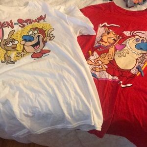Ren and Stimpy shirts.